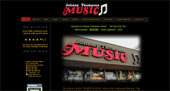 Desktop Screenshot of johnnythompsonmusic.com